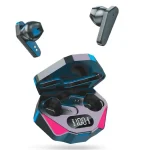 Fone de Ouvido Bluetooth Gamer 5.3 com Led e Display LCD