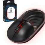 Mouse Sem Fio Transparente Dual Mode 2.4ghz + Bluetooth Exbom