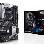 PLACA MÃE ASUS PRIME B550 - F, SOCKET AM4, ATX