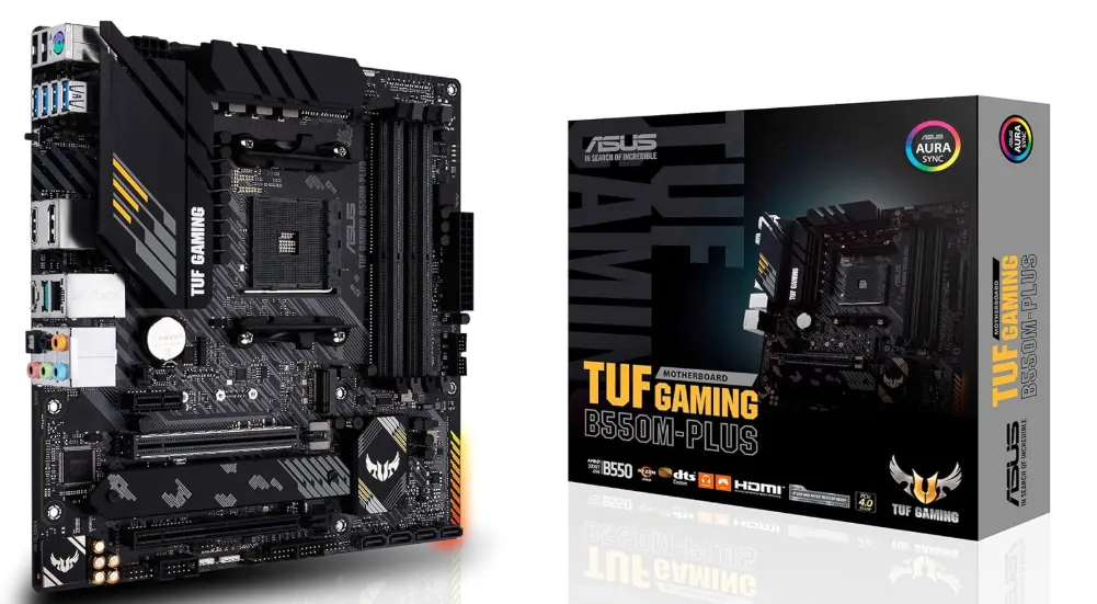 PLACA-MAE-ASUS-TUF-GAMING-B450M-PLUS-II-SOCKET-AM4-DDR4-mATX.webp PLACA MÃE ASUS TUF GAMING B450M - PLUS II, SOCKET AM4, DDR4, mATX - Imagem 1