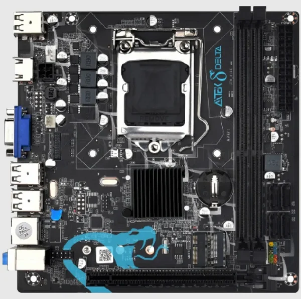 PLACA MÃE DELTA H61 M2K, LGA 1155, DDR3, mATX