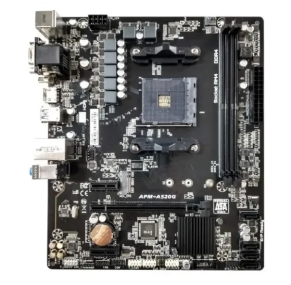 PLACA MÃE HAOQING A520, SOCKET AM4, DDR4, mATX