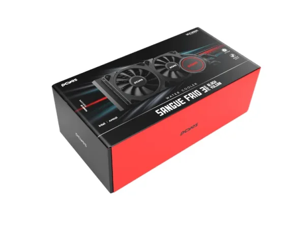 WATER COOLER SANGUE FRIO 3 BLACK VULCAN 240MM